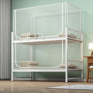 ISLAND ELEPHANT | Student Dormitory Bunk Bed Suitable Mosquito Net 3-Doors with Frame