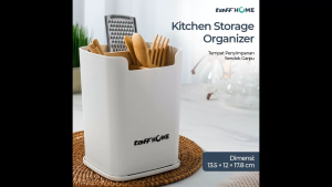 TaffHOME Tempat Penyimpanan Sendok Garpu Kitchen Storage Organizer