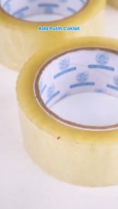 LAKBAN BENING PACKING 50YARD SELOTIP CLEAR TERMURAH PREMIUM/LAKBAN TEBAL/LAKBAN KUAT