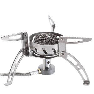 BRS | BRS-107 Stove Folding Outdoor Hiking Gas Stove Kitchen Survival New Windproof Camping Gas Stove Outdoor Picnic Infrared 2026