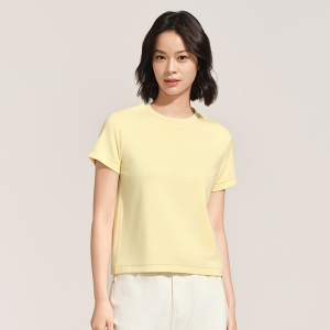 S&W | Shoulder Shaping Colorful Slim Fit T-Shirt