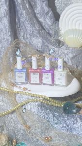 สีทาเล็บ สีเล็บ มุกประกายชิมเมอร์ (ไม่อบ) U-DELI Shimmer Pearl Vegan Nail Polish ยาทาเล็บ สีประกายมุก สีทาเล็บกึ่งเจล U727-U730 ทาเล็บสวยๆ แห้งเร็ว