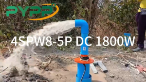 ปั๊มซับเมอร์สโซลาร์เซลล์ 1800W(2 แรง) ขนาด 2 นิ้ว PYPP รุ่น DC 4SPW8-5P (67m-18.5m3/h-440Voc-1800w) พร้อมส่งจากไทย