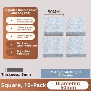 3M | Quiet Thick Wear-resistant Anti-slip Furniture Foot Pads