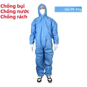 Bộ Đồ Bảo Hộ Dùng Một Lần Thoáng Khí Chống Bụi Chống Nước Chống Dầu Dành Cho Nam Và Nữ Dùng Trong Sơn Trang Trí Lao Động