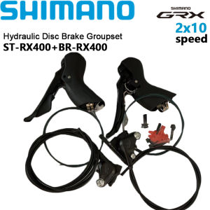 Shimano GRX ST RX400 BR RX400 2x10 Speed Road Bike RX400 Shifter Hydraulic Disc Brakes Flat Mount Original Bike Parts