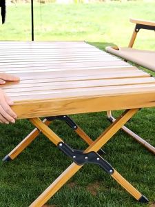Foldable Table Meja Lipat Serbaguna Murah Portable Table Camping Table Wood Egg Roll Table Camping Table Foldable BBQ Table