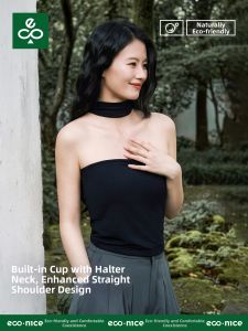 econice | Spaghetti Strap Backless Padded Camisole