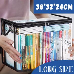 Long Document Organizer Paper Organizer Book Storage File Organizer Waterproof Large Capacity