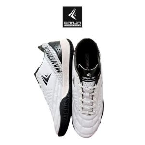 Braja-sepatu futsal Anak Braja Maverick Stylish In White black