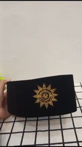 SONGKOK PECI MUHAMADIYAH EMAS tinggi Normal (9 cm) + Ada Dus Setiap Peci