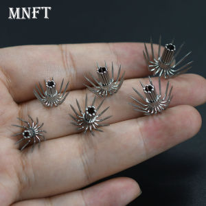 MNFT 30Pcs/50Pcs Squid Jig Hook Single Hooks 12/14 Needles Size #2 #2.5 #3 #3.5 #4 Shrimp Lure DIY Egi Fishing Hooks Spares
