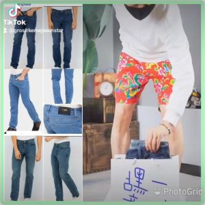 Celana Panjang Hugoo bos - celana jeans pria panjang - celana softjeans Import - Celana Denim Panjang Import Premium