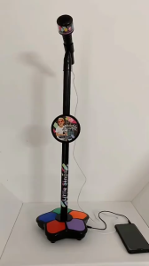 Micro Karaoke Cho Bé Có Loa Và Đèn LED Sách Phát Hành Phù Hợp 3 Tuổi Trở Lên