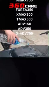 หนังหุ้มเบาะ ผ้าคลุมเบาะมอไซด์ หนัง PU คลุมเบาโรงเรียน สำหรับ PCX 150-160 และ ADV150-360 360CARE