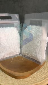 (50 PCS) Klip Snack Standing 16x26 cm Plastik Snack Standing 400 gr Plastik Snack Flat Bottom 16 x 26 cm Plastik Snack Berdiri