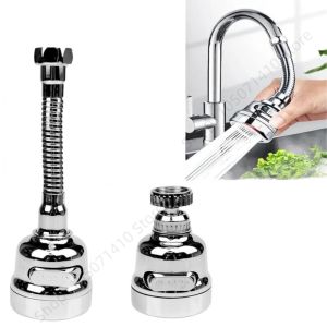 New Water Tap Nozzle 360 Rotation Faucet Sprayer 2/3 Mode Kitchen Faucet Extender Aerator Splash Bubbler Kitchen Accessories