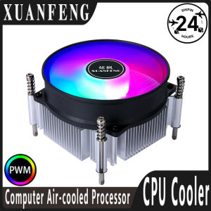 XUANFENG Computer x79 x99 Processor Cooler Copper Core/Aluminum Core Cpu Fan 4PinPWM Air-cooling Compatible LGA2011 2066 E5 2099