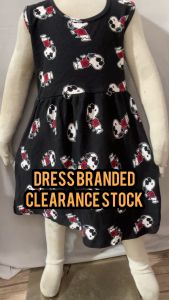 DRESS BUDAK PEREMPUAN STOCK CLEARANCE 100% COTTON BAJU BUDAK GIRLS DRESSES SIZE 4-8 GAUN BUDAK PEREMPUAN