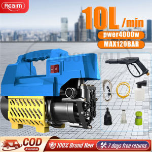 Pressure Washer Portable Car Wash Turbo  Power High Pressure CleanerSprayer Car Washing Machine 4000W High PowerSprayer