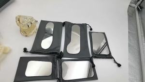 PIORPOY 5 CÁI Gương Nha Khoa Chỉnh Nha Hai Mặt Bằng Kính Gương Phản Chiếu Ảnh Trong Miệng Cho Nha Khoa Dropship