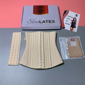 Đai nịt bụng Slim latex thông hơi25 xươngdài 29cm từ Hy Lạp-Giải pháp tốt nhất để có 1 VÒNG EO CON KIẾN.