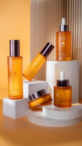 DC EXPORT 4 in1 Gift Box Bee Peptide Gift Set Peptide Extravagance Anti-Wrinkle & Firming skin care set for women