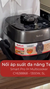 Nồi áp suất điện Tefal CY638868 5L / CY601868 6L - Hàng Chính Hãng Bảo Hành 24 Tháng