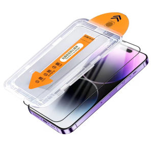 ฟิล์มกันรอยกระจกแข็ง Apple 17ProMax ครอบคลุมเต็มจอ ป้องกันการตกหล่น ฟิล์มกันรอยป้องกันการมองเห็น ฟิล์มกันรอยแบบด้าน ฟิล์มกันรอยแบบด้าน