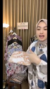 Orami Atasan JUMBO Blouse Rayon Oversize XXL XXXL LD 120 130