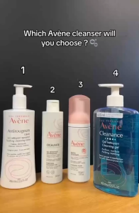 [France] Avene Cicalfate + Absorbing Soothing Spray | Purifying Cleansing Gel Cleanser SkinCaring EU