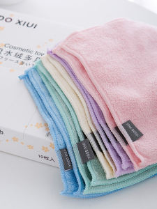 Ultra Mềm Khăn Mặt Vuông Cho Trẻ Sơ Sinh Và Trẻ Em Không Cotton Vải Bông Thấm Hút Không Rụng Khăn Lau Nhà Sử Dụng Tại Nhà Polyester Pha Trộn Nylon