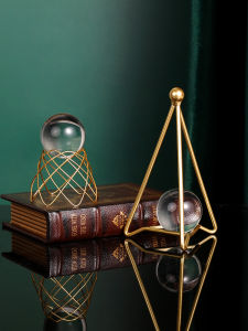 Accessible Luxury Crystal Ball Decoration Home Ornament Living Room TV Wine Cabinet Fortune Crafts Showroom Furnishings Fengshui Ball