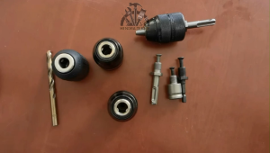 KEPALA BOR 13MM BESI HD DRAT 1/2X20UNF TANPA KUNCI KEYLESS KEPALA BOR KEYLESS 13 MILIMETER