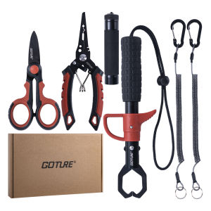 goture | Goture Stainless Steel  Fishing Pliers  ， Professional Scissors Clip Fish Control Tackle  Gear Multifunctional Tool Accessories