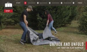 Coleman Carlsbad 8-Person Dark Room Dome Tent - Family Camping Tent with Dark Room Technology