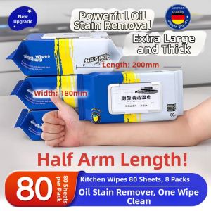 Grease & Dirt Removing Kitchen Wet Wipes