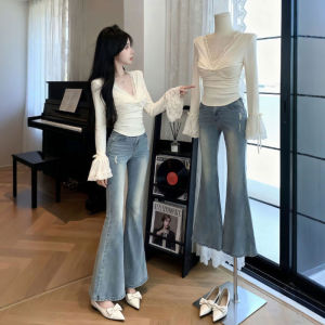 CHANGTONG | Áo Thun Elegent V-Neck Tay Loe