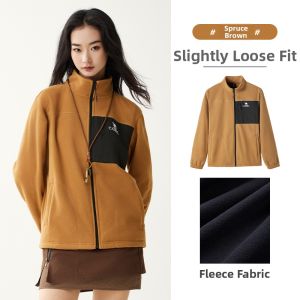 CAMEL | Thickened Warm Womens Fleece Jacket
