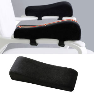 2pcs Office Chair Armrest Pad Elbow Pillow Comfortable Support Cushion Memory Foam Inner Core Sofa Cushion For Home Office Game Chair
