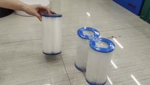 2pcs Pool Water Filter Cartridges Type A or Type C Filter Cartridge Pool Replacement Filter Cartridge for Swimming Pool
