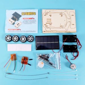 Self-made solar remote control car technology small production自制太阳能遥控车 科技小制作