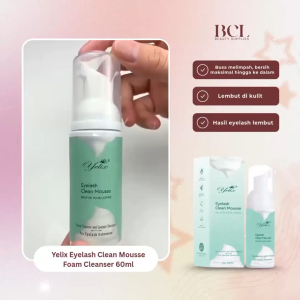 Yelix Eyelash Clean Mousse Foam Cleanser 60ml