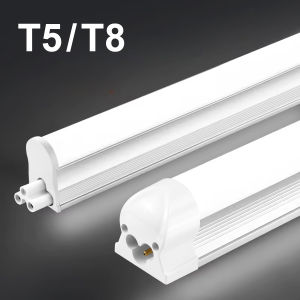 50CM T5 T8 Aluminum LED Light Tube 15W 25W LED Lamp Tube 110V 220V For Desk Work Shop Garage Warehouse Kitchen Cabinet Lighting