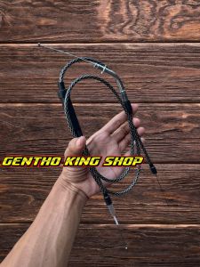 GAS SPONTAN DOMINO 2 KABEL FULL KARBON PNP RX KING