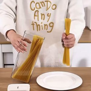 จัดเก็บง่าย กล่องเก็บอาหารแห้งพร้อมฝาปิดผนึก กระปุกใส่อาหาร กล่องเก็บของ มี 4 ขนาด สำหรับใส่เครื่องปรุง เครื่องเทศ