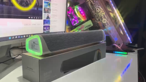 Loa Máy Tính Laptop PC Soundbar V8 Bluetooth NIYE Âm Thanh Bass Cực Thiết Kế Đèn Led Hiện Đại Thiết Kế Nhỏ Gọn
