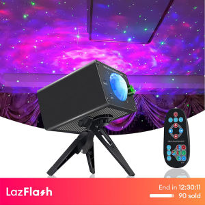 🔝 Original Sky Aurora Projector Lamp Color LED Moon Wireless Music Kids Toy Night Light Star Dream Galaxy Stars With Party Lights For Room Gift Glow Ceiling Decor Rechargeable Rooma Mbient Mini Souvenir Disco Decoration Laser Dancing Red Decorations