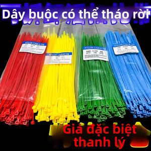 Adjustable Resuable Colored Nylon Cable Tie