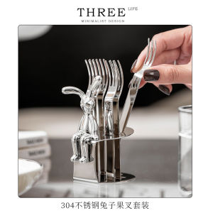 Tlife Subtle Stainless Steel 304 Fruit Fork Set Elegant High Value Small Forks for Dining And Tableware